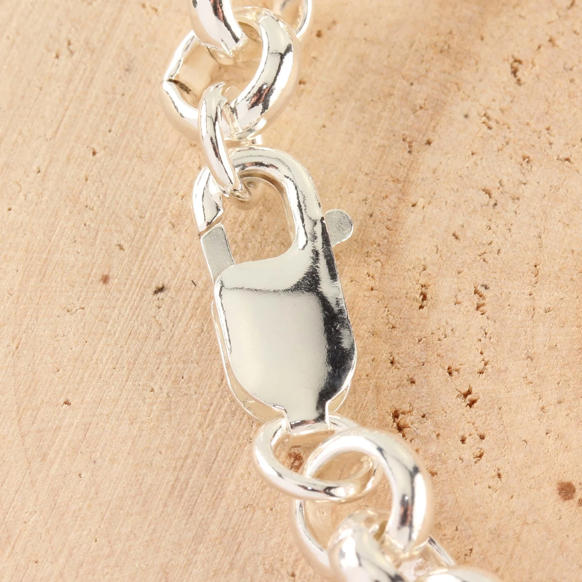 Belcher chain bracelet silver deals