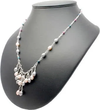 Freshwater Pearl Drop Necklace