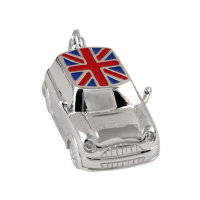 Union Flag Austin Mini Car Charm