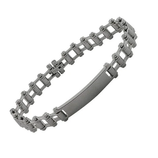 Bike Chain ID Bracelet