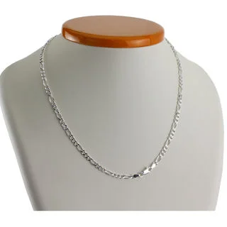 925 Sterling Silver Figaro Chain