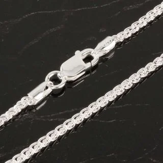 1.8mm Sterling Silver Spiga Chain