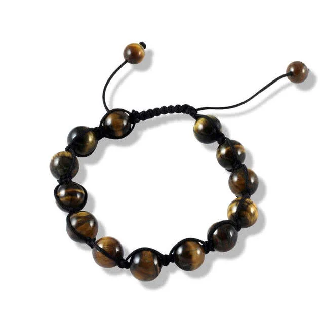 Tigers Eye Adjustable Bracelet - Adjustable 7 - 9 inches