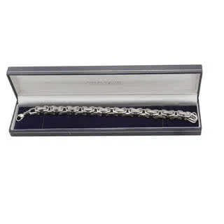 Stainless Steel Byzantine Bracelet