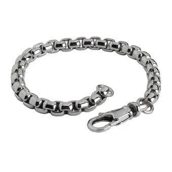 Chunky Stainless Steel Box Bracelet