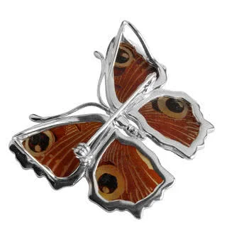 The large sterling silver butterfly measures 50mm x 40mm