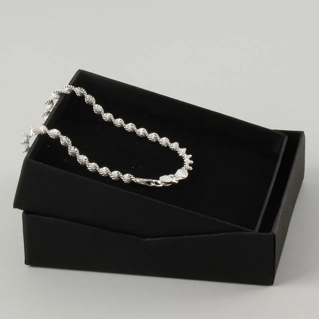 Sterling Silver Magic Twist Bracelet