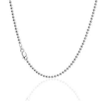 Sterling Silver Bead Chain 2.20mm
