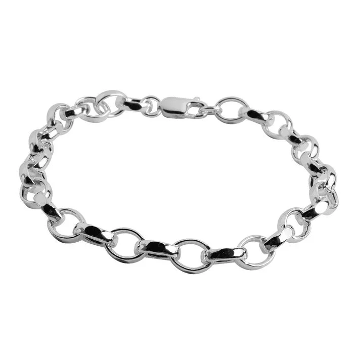 Hatton Labs Silver Diamond Cut Belcher Bracelet Hatton Labs