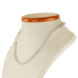 5.3mm Sterling Silver Box Belcher Chain