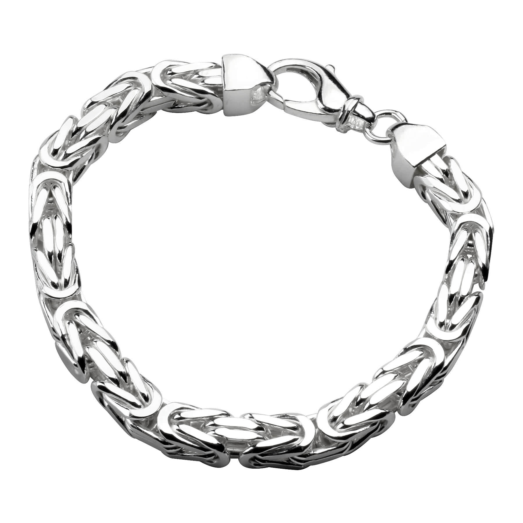 chunky silver bracelet