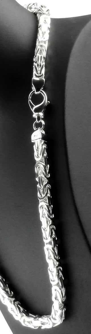 Super Heavyweight Men's Silver Chain