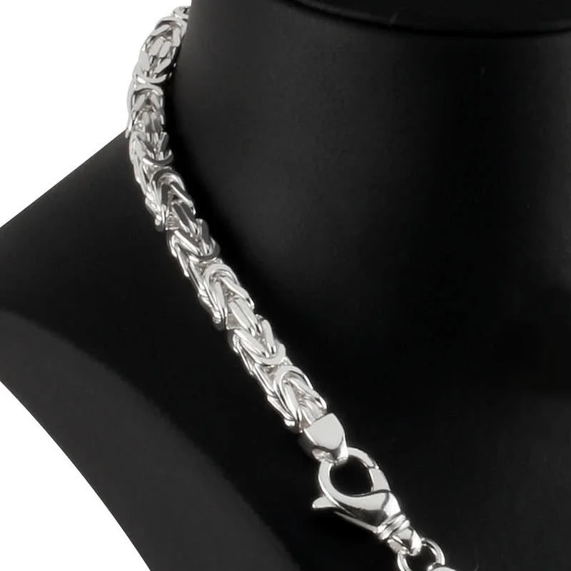 Silver Byzantine Chain – markszjewelry.com