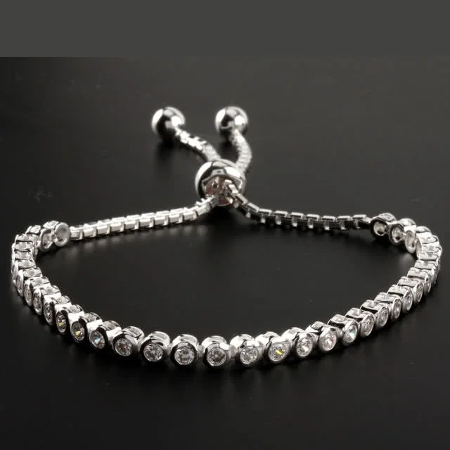 Sterling Silver Tennis Bracelet