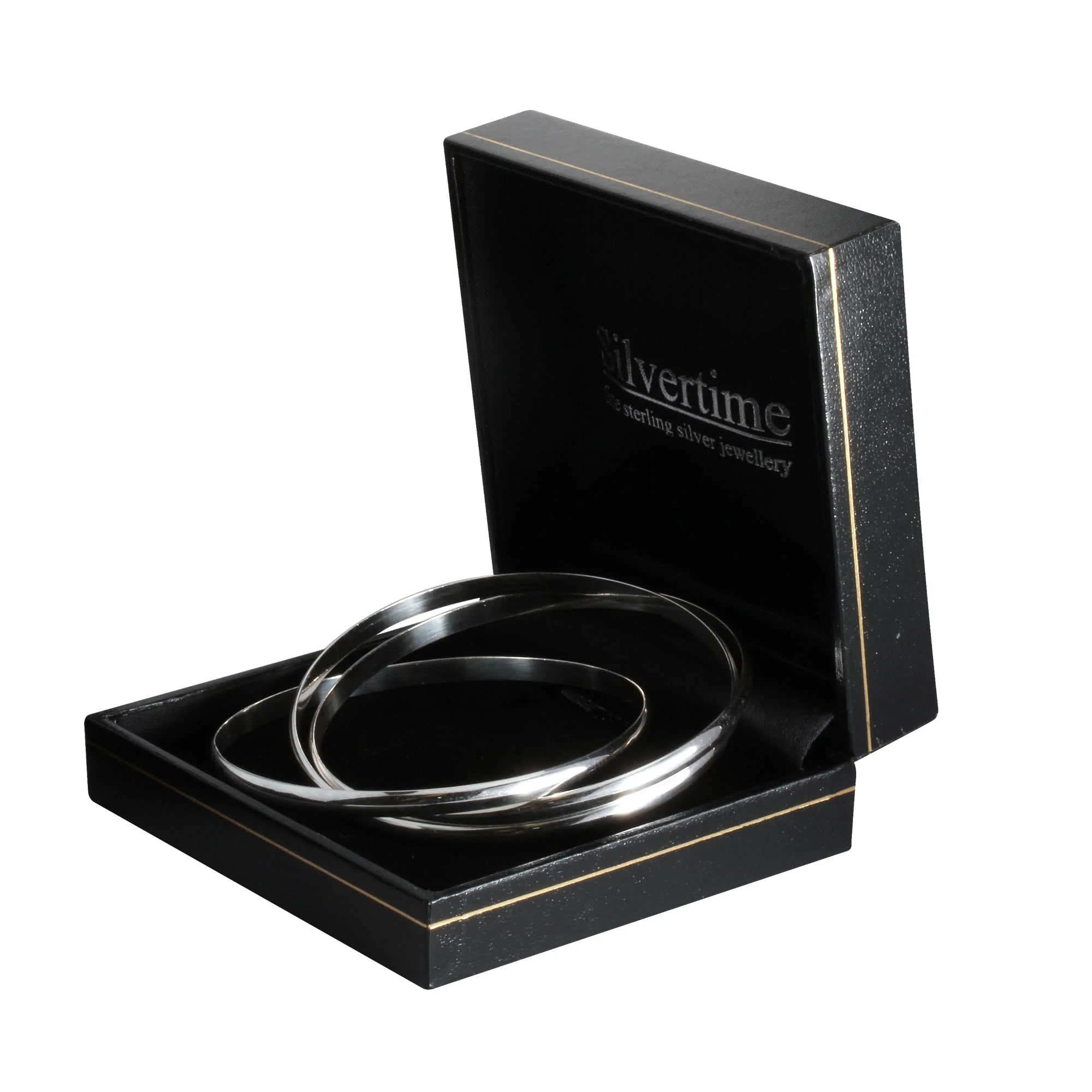 Sterling silver russian bangle sale