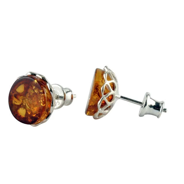 Honey Baltic Amber Earrings