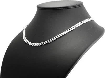 5.5mm Silver Curb Chain