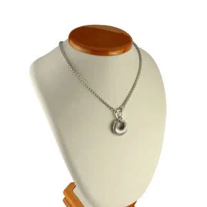 Sterling Silver Lunar Necklace