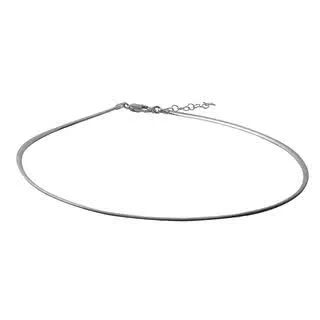 Extendable and Reversible Omega Necklace - 2 inch extender included