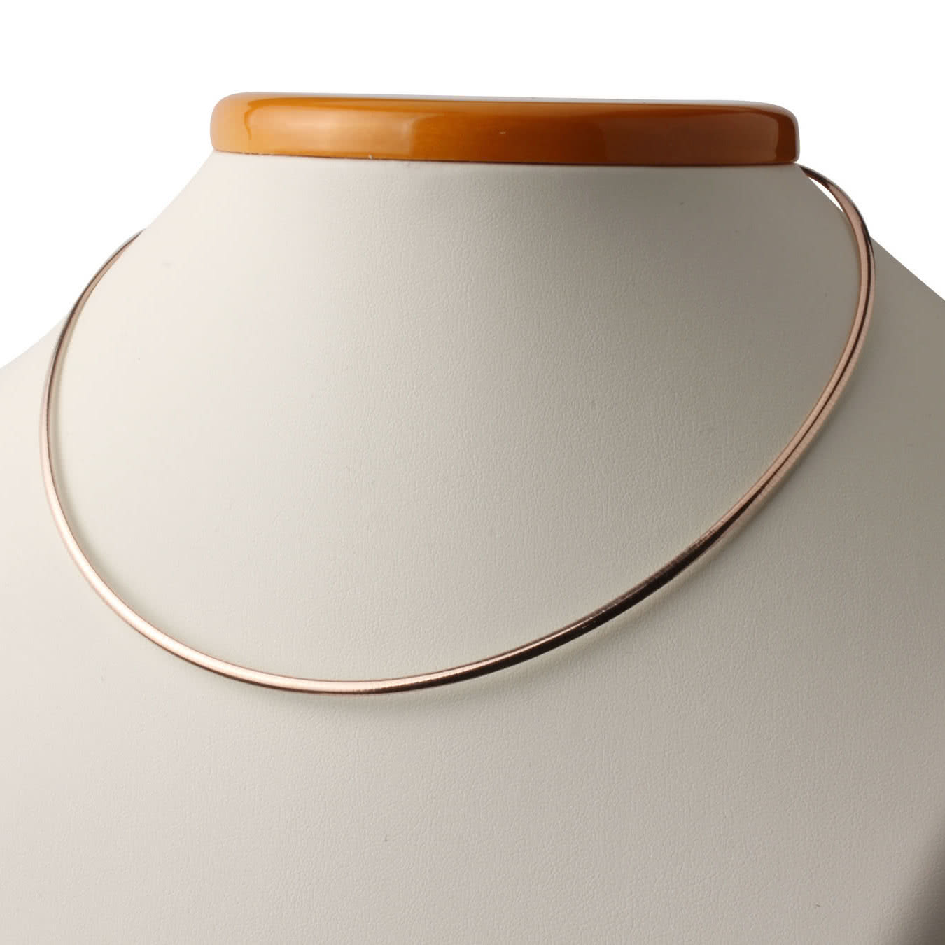 16 inch gold omega necklace