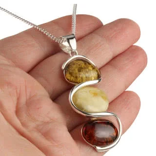 Option 2 Baltic Amber Pendant