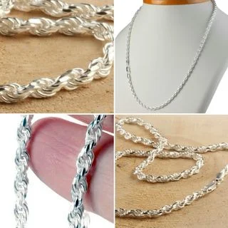 Silver Rope Chain