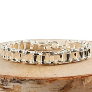 Heavy Mens Bike Chain Bracelet