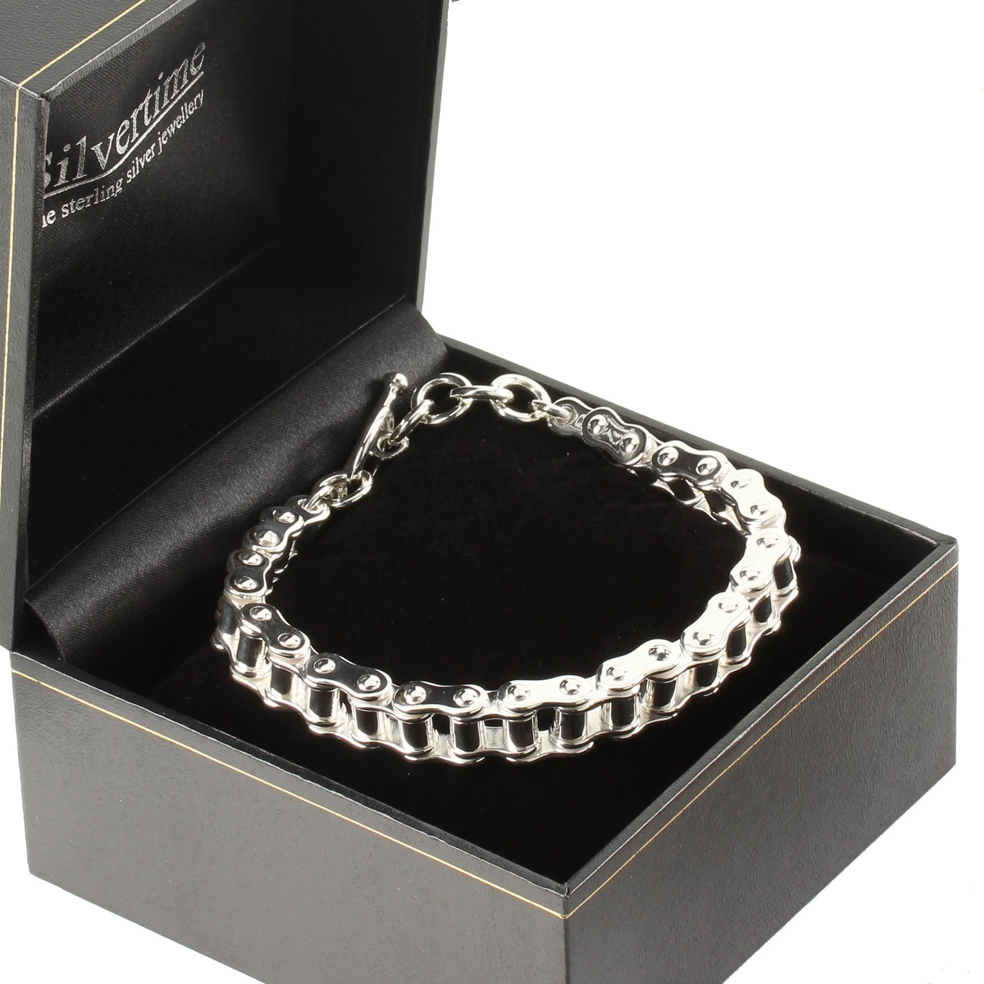 12mm Mens Stainless Steel Bicycle Chain Bracelet - China Stainless Steel  Bracelet and Stainless Steel Chain Bracelet price | Made-in-China.com