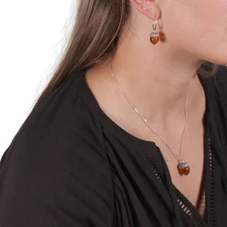 Baltic Amber Acorn Set