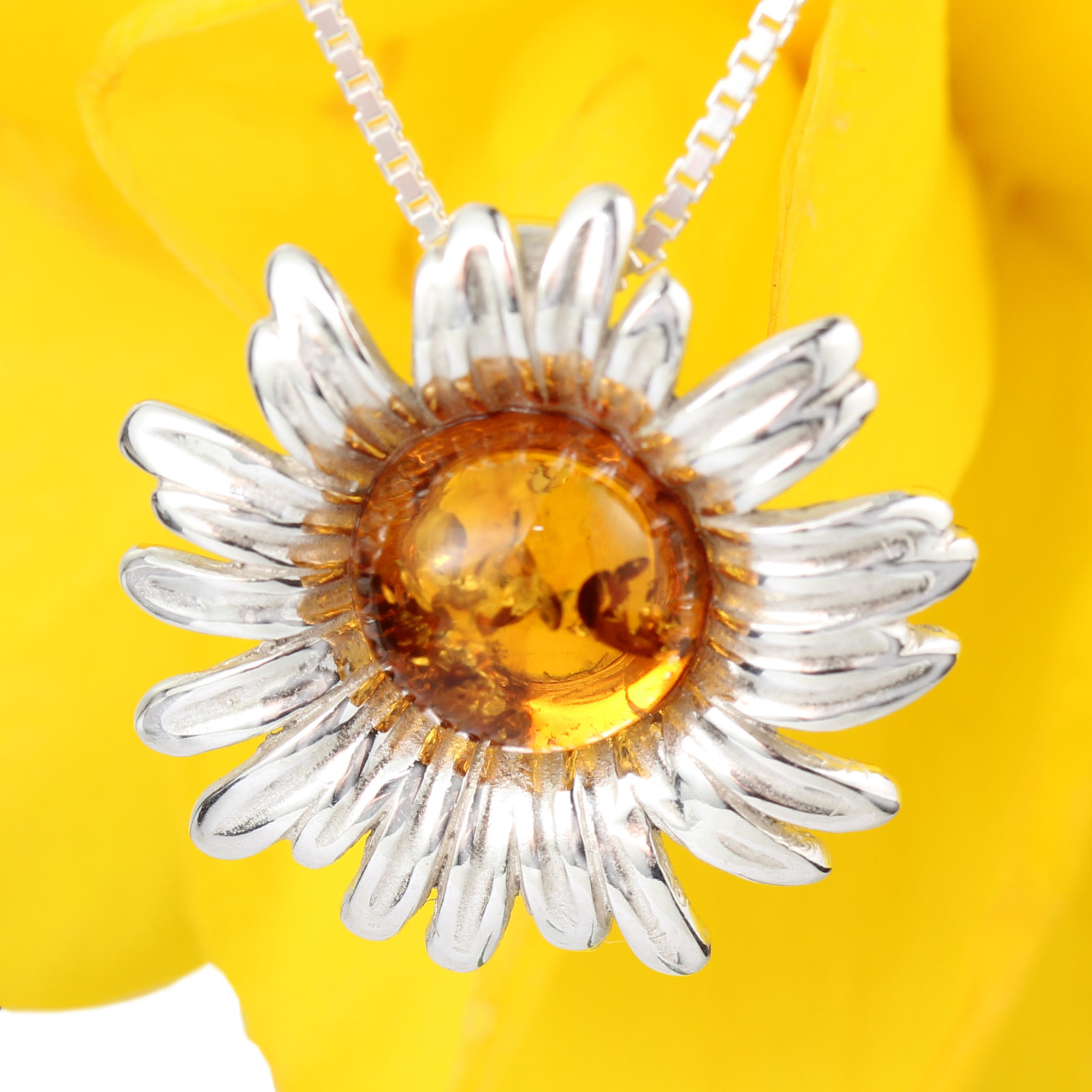 Sterling silver sunflower jewelry Clearance