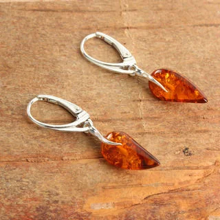 Baltic Amber Drop Earrings