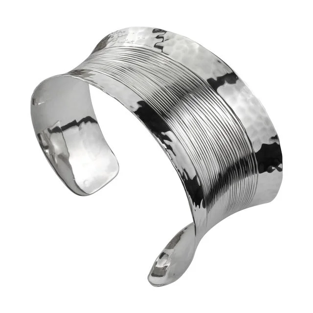 Handmade Sterling Silver Ladies Bangle