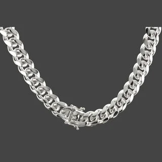 Wide Miami Cuban Heavyweight Sterling Silver Chain