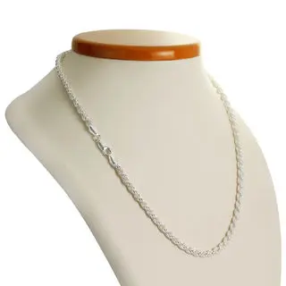 Sterling Silver 4.5mm Rope Chain