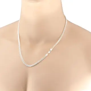 925 Sterling Silver Curb Chain