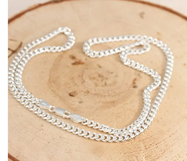 4.8mm Width Diamond Cut Curb Chain