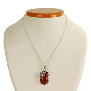 Option 10 Handmade Baltic Amber Pendant