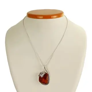 Option 5 Handmade Baltic Amber Pendant