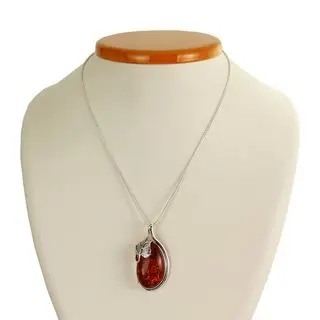 Option 6 Handmade Baltic Amber Pendant