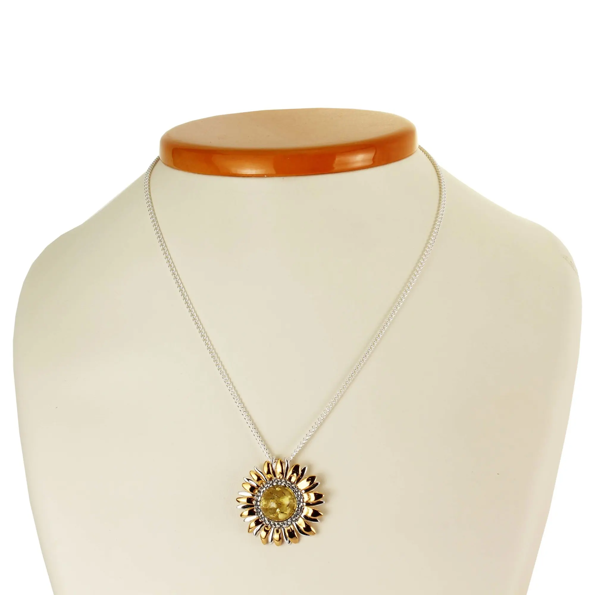 Sterling silver on sale sunflower jewelry