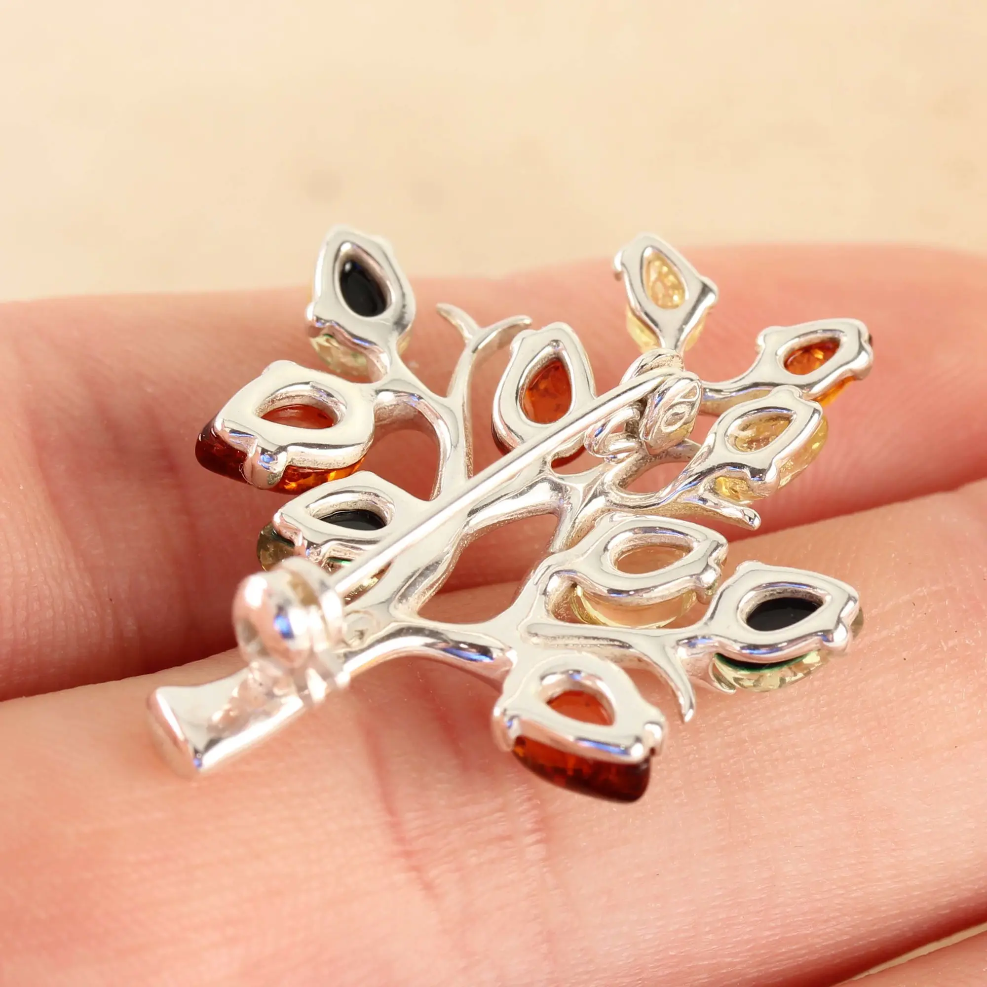 Sterling brooch on sale
