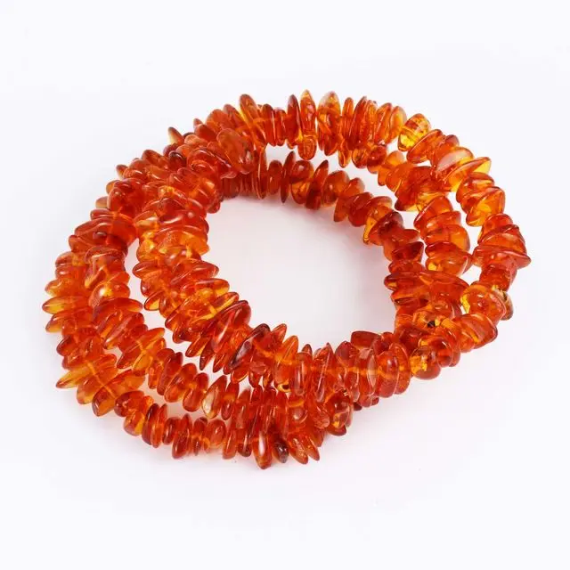 Honey Baltic Amber Adjustable Beaded Bracelet