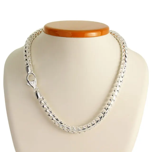 Sterling Silver 7.8mm Width Franco Chain