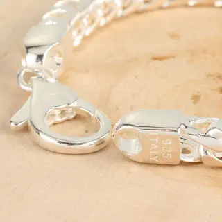 Solid Sterling Silver Heavy Franco Bracelet
