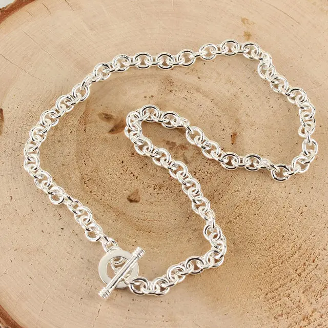 Sterling Silver Ladies Necklace