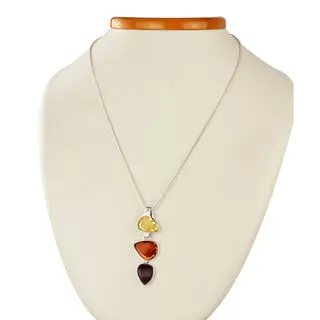 Statement Triple Set Baltic Amber Necklace