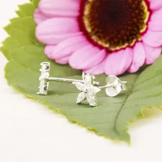 Cubic Zirconia 925 Sterling Silver Studs