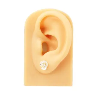 Flower Earrings 925 Sterling Silver