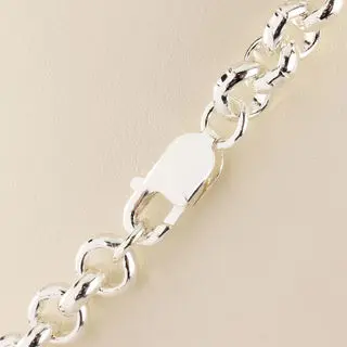 925 Sterling Silver Hallmarked Belcher Chain