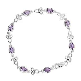 Amethyst Celtic Bracelet